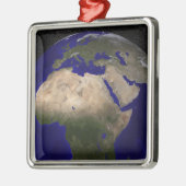 アフリカ、ヨーロッパ、中東、および地域の見解 メタルオーナメント (左)