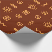 アフリカ ラッピングペーパー (角)