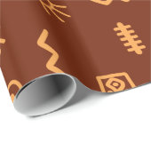 アフリカ ラッピングペーパー (ロールコーナー)