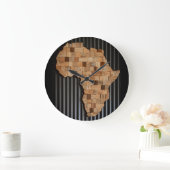 アフリカ ラージ壁時計 (ホーム)