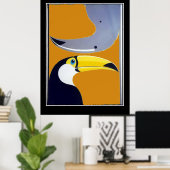 アフリカ・ヴィンテージ旅行のポスター ポスター (ホームオフィス)