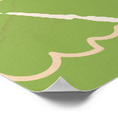 アフリカ・ヴィンテージ旅行ポスターを体験 ポスター (角)