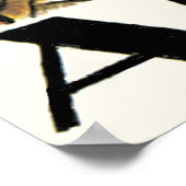 アフリカ・ヴィンテージ旅行ポスター ポスター (角)