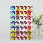 アフリカ 便箋 (スタンド正面)