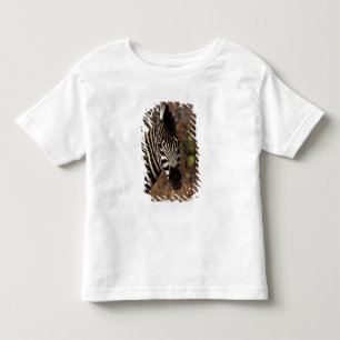 アフリカ, 南アフリカ, クルーガー国立公園 シマウマのポートレート トドラーTシャツ