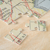 アフリカ: 地図1894年 ジグソーパズル (側面)