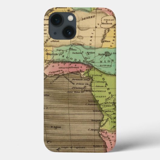 アフリカ、大西洋 Case-Mate iPhoneケース (裏面)