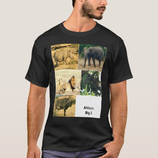 アフリカ（大） 5 Tシャツ (正面)
