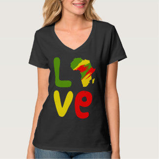 アフリカ 愛 アフリカ 愛 アフリカ人 Tシャツ