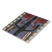 アフリカ、東郷、カリメ。職人手芸センター タイル (側面)