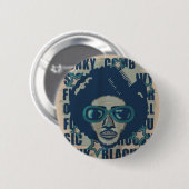 アフリカ 缶バッジ (正面&裏面)