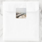 アフリカ、西アフリカ、ガーナ、エルミナ。キヤノングルド スクエアシール (バッグ)