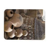 アフリカ、西アフリカ、ガーナ、シリグ。手作りの マグネット (横)