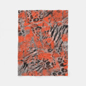 アフリカ、部族。 フリースブランケット (正面)