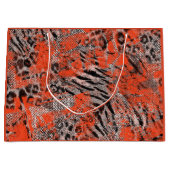 アフリカ、部族。 ラージペーパーバッグ (正面)