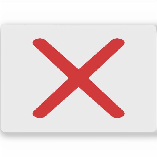 アフリカ・金剛国国旗 シール (正面)