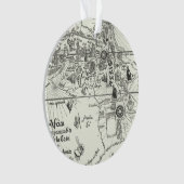 アフリカ| 1500年の地図 オーナメント (正面)