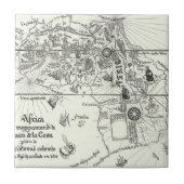 アフリカ| 1500年の地図 タイル (正面)