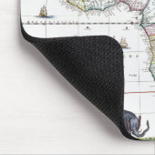 アフリカ| 1696年の地図 マウスパッド (コーナー)