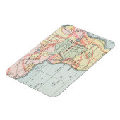 アフリカ：1894年の地図 マグネット (左側)