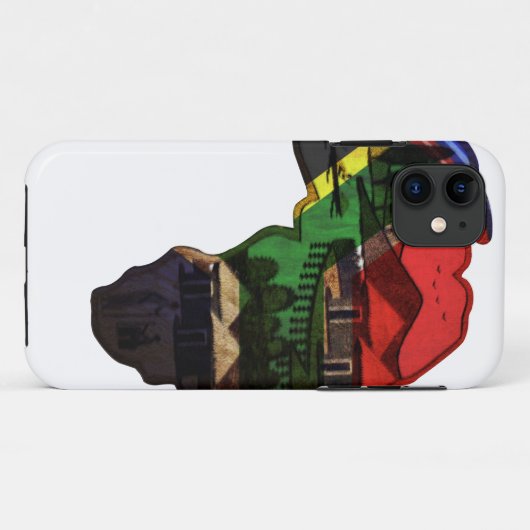 アフリカ Case-Mate iPhoneケース (裏面(横))