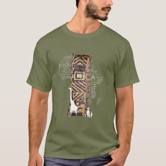 アフリカ Tシャツ (正面)