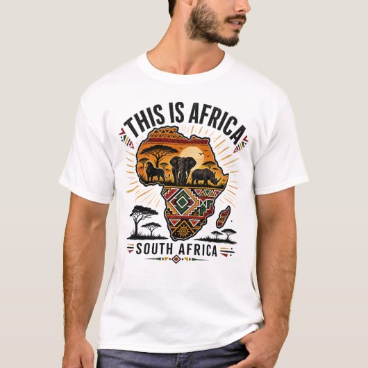アフリカ Tシャツ (正面)