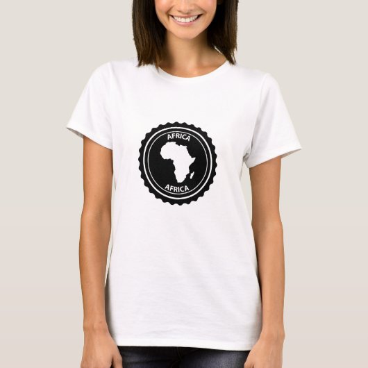 アフリカ Tシャツ (正面)