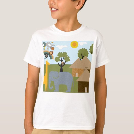 アフリカ Tシャツ (正面)