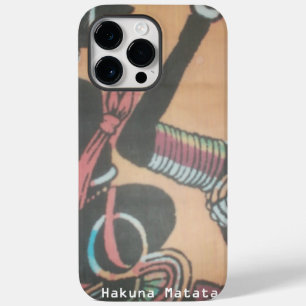 アフリカMaasai Hakuna Matata. Case-Mate iPhone 14 Pro Maxケース