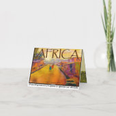 アフリカMOJISOLA GBADAMOSI OKUBULE著 サンキューカード (裏面)