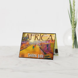 アフリカMOJISOLA GBADAMOSI OKUBULE著 サンキューカード