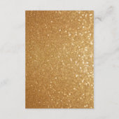 アフリカPrincess|Hotのピンク及び金ゴールドの予言 エンクロージャーカード (裏面)