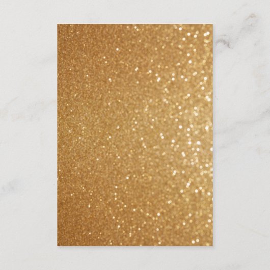 アフリカPrincess|Hotのピンク及び金ゴールドの予言 エンクロージャーカード (裏面)