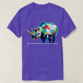 アフリカRhino Tシャツ (デザイン正面)