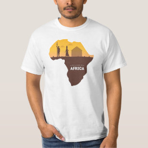 アフリカTシャツ Tシャツ