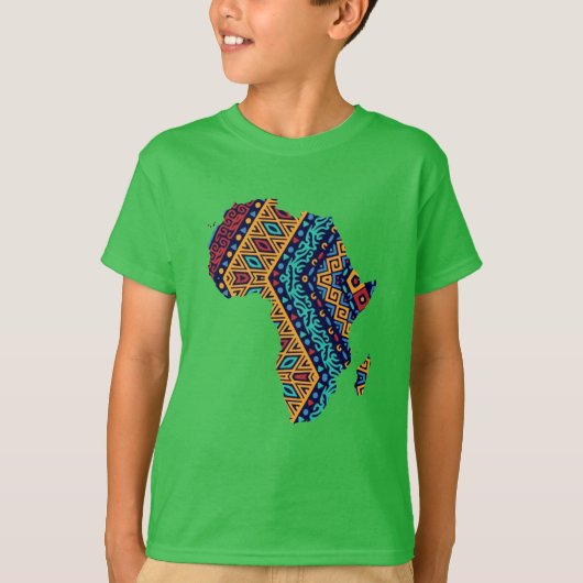 アフリカTシャツ Tシャツ (正面)