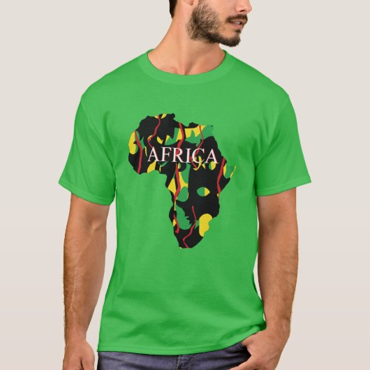 アフリカTシャツ Tシャツ (正面)