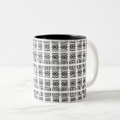 アフリカTic Tac Toe-Coffee Mug ツートーンマグカップ (正面右)
