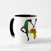 アフリカWeダンス マグカップ (正面左)