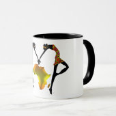 アフリカWeダンス マグカップ (正面右)