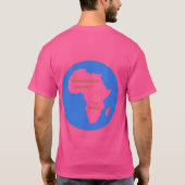 「アフリカZ世代」 Tシャツ (裏面)