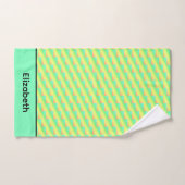 アフリモダンカ美術、夏の雰囲気 バスタオルセット (ハンドタオル)