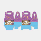 アフリ王室のカの王子またはプリンセス紫|青|金ゴールド フェイバーボックス (折り畳みなし)