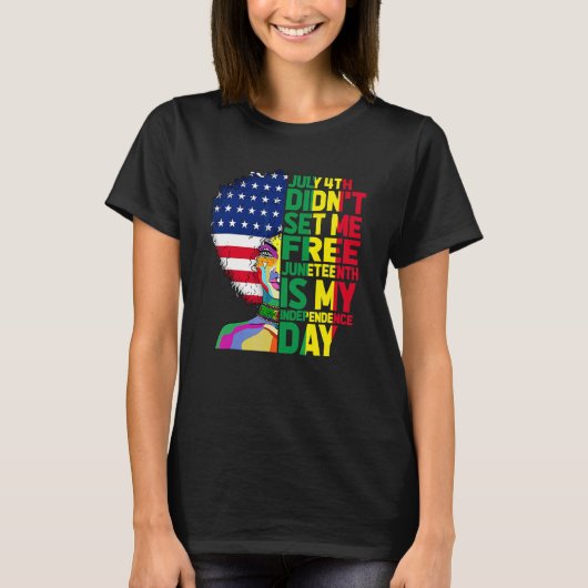 アフリ素晴らしカ船を支援する人のためのアイディア Tシャツ (正面)