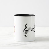 アフロアメリカン・バイオリニスト マグカップ (中央)