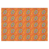 アフロアートデザイン抽象芸術 テーブルクロス (正面(横))