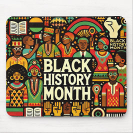 アフロカラフルカルチャー・グラフィックス マウスパッド