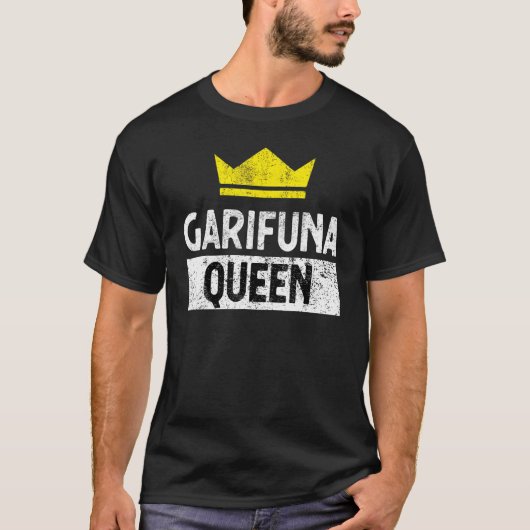 アフロガリカリブのフナ女王 Tシャツ (正面)