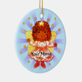 アフロガールフェアリーオーナメント セラミックオーナメント (右)